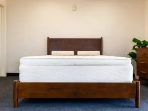 Home 9 Natural latex hybrid pillow top mattress By D&I Mattress MFG